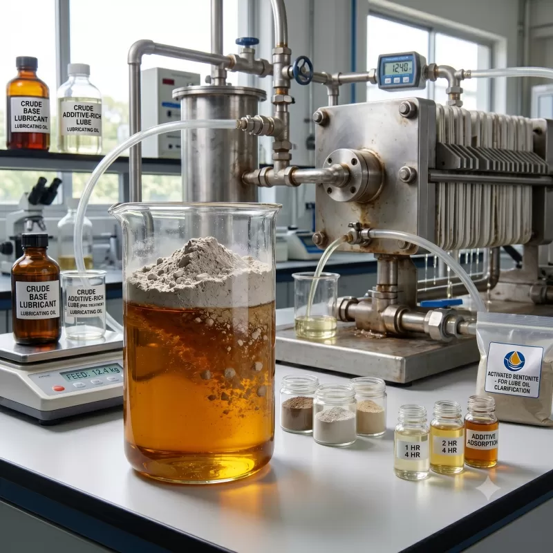 bleaching clay for Lubricating oil